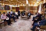 دیدار استاندار قزوین با نماینده تام الاختیار وزیر جهاد کشاورزی در ستاد پیشگیری  آنفلوانزای فوق حاد پرندگان